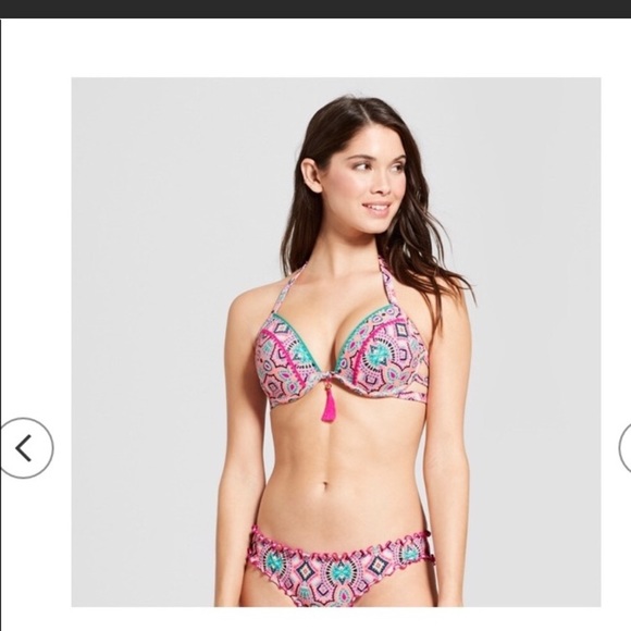 Shade & Shore Bikini swimsuit 34A and XL Bottoms - Picture 2 of 8